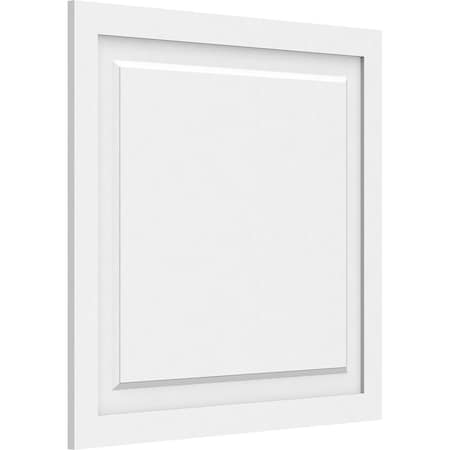 Harrison Raised Panel Decorative Wall Panel, 30W X 28H X 5/8P